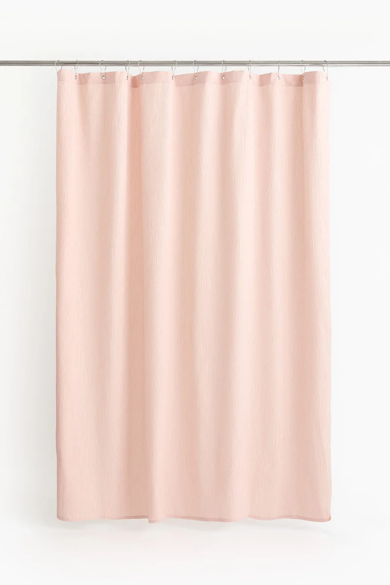 H&M Muslin shower curtain